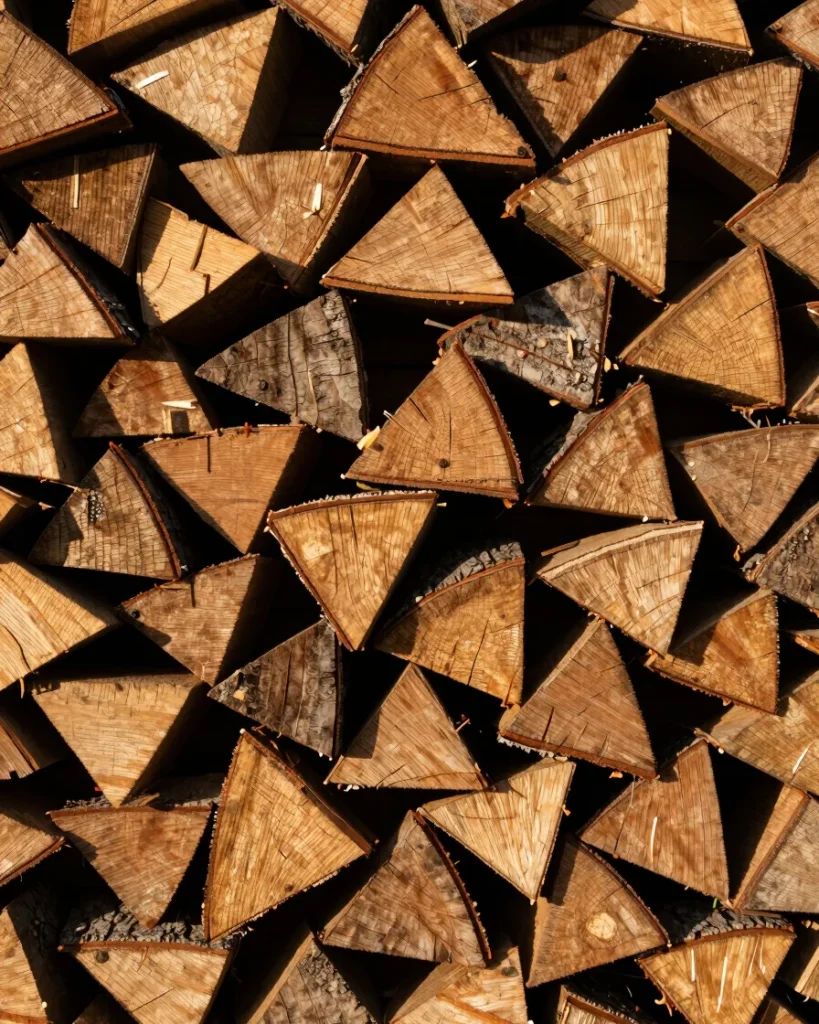 Mélange de bois durs – 33cm – Palette de 2,9 stères