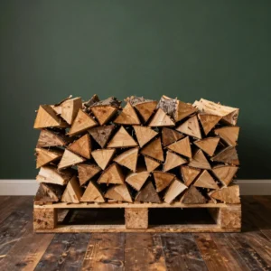 Mélange de bois durs – 45cm – Palette de 2,6 stères